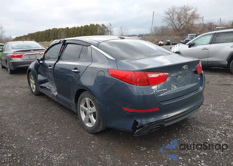 2015 Kia Optima Lx из США, поврежденный, VIN KNAGM4A77F5564260